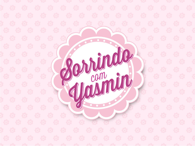 Logotipo . Sorrindo com Yasmin